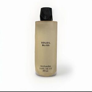 Bliss Soleil Perfume Bottle - Black and Cream